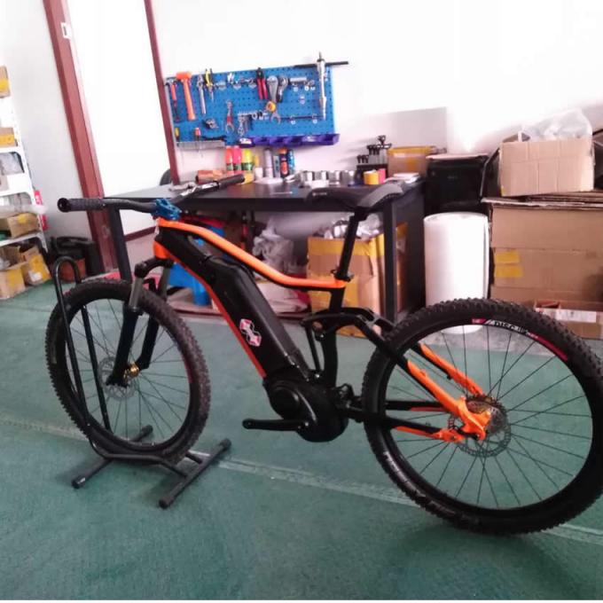 China Stock 27.5er Electric Full Suspension Bicycle Frame Bafang G330 Aluminum Trail Ebike Emtb Mountain Bike 0