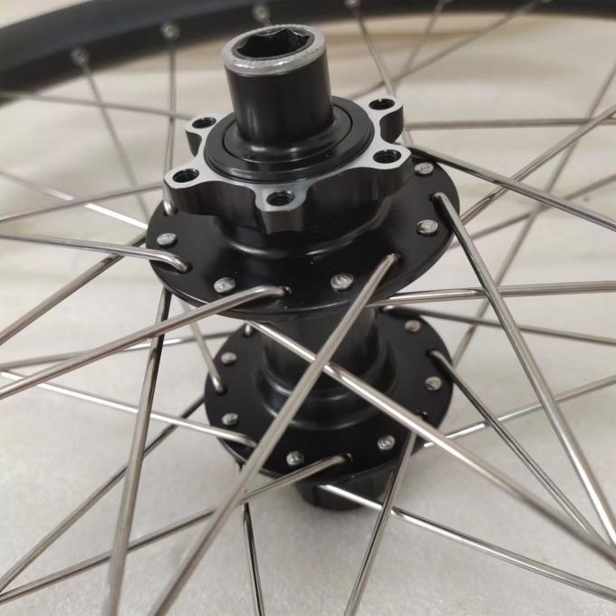 Customized 26" trail/AM mountain bike wheels Disc brake mtb bicycle wheelset 4