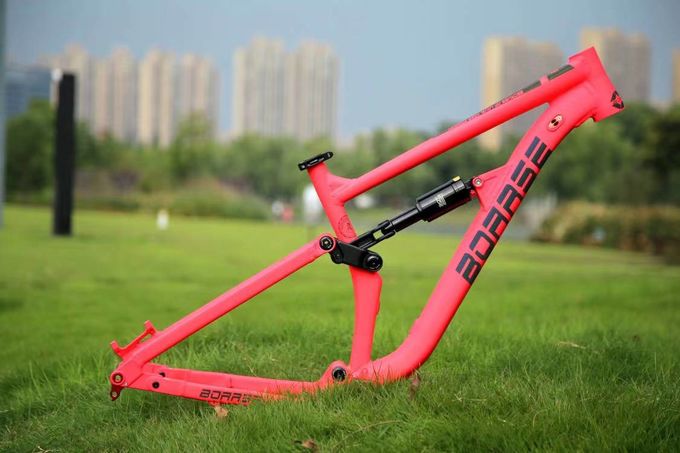 Aluminum Alloy Enduo Full Suspension Frame for 27.5 Inch Wheels Compatibility 7