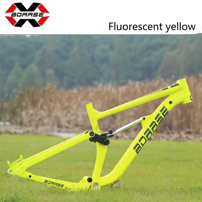 17 Inch Mountain Bike Frame Yellow Color for Long-lasting Durability 2