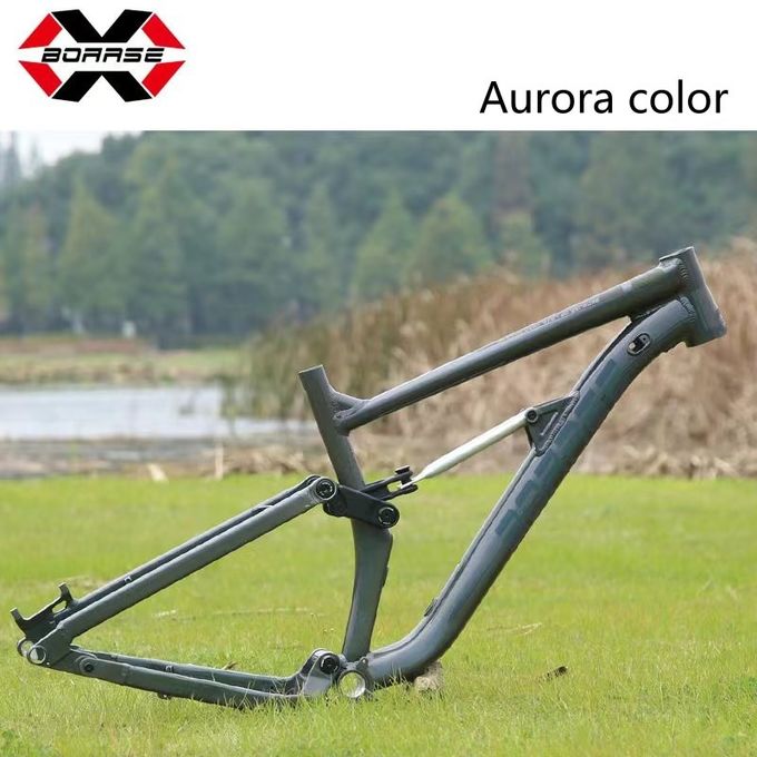 Aluminum Alloy Enduo Full Suspension Frame for 27.5 Inch Wheels Compatibility 1