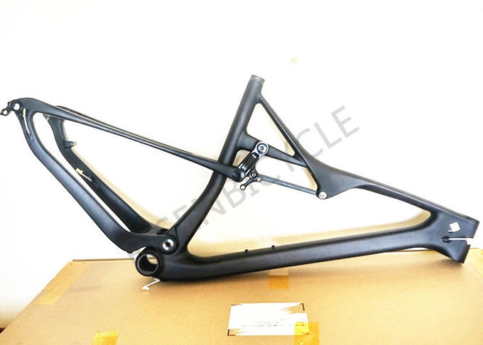 27.5er Boost XC Full Suspension Carbon Bike Frame 110mm Travel 148x12 dropout Mountain Mtb 0